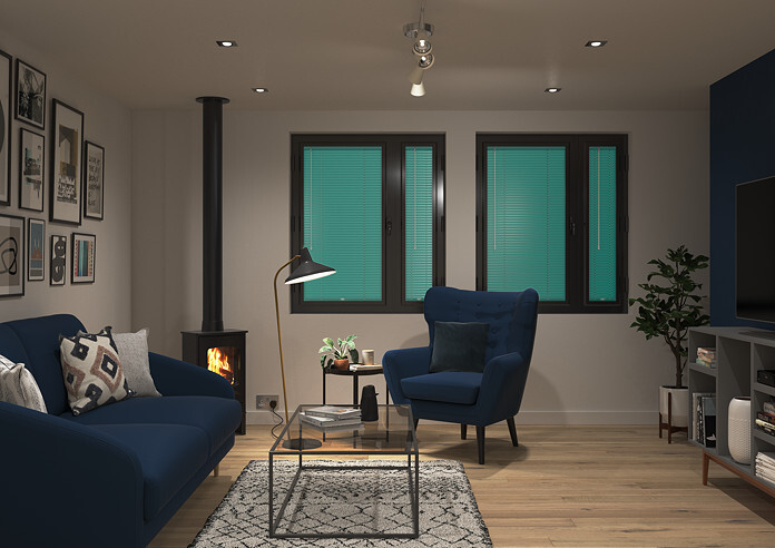 Venetian, Teal - Perfect Fit Blind - Image 7